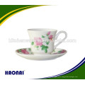 180ml porcelain coffee cup and saucer